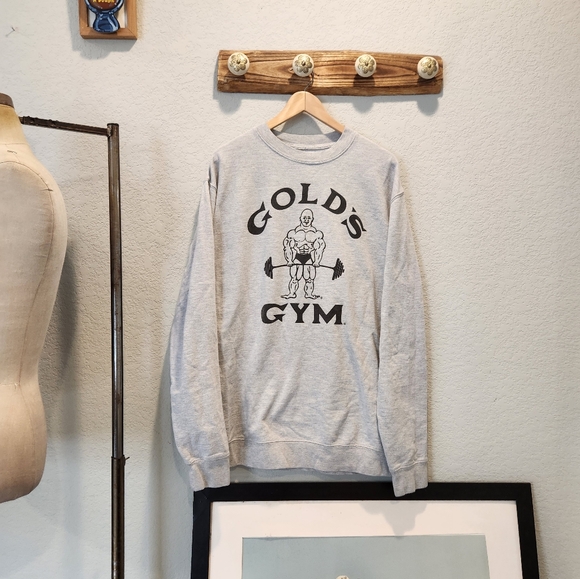Gold's Gym Sweaters - Vintage-Style Gold's Gym Sweater